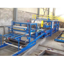 Steel Sheet Sandwich Rock Wool Panel Line